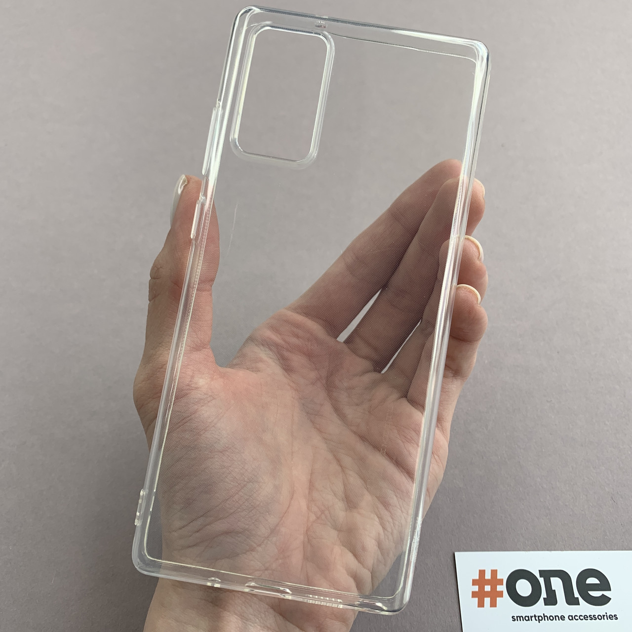 Чохол Samsung Galaxy Note 20 SMTT тонкий однотонний накладка чохол на самсунг нот 20 прозорий