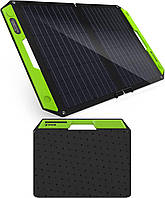 Портативная солнечная складная панель TopSolar SolarFolio 60W, 2 большие секции (Black)