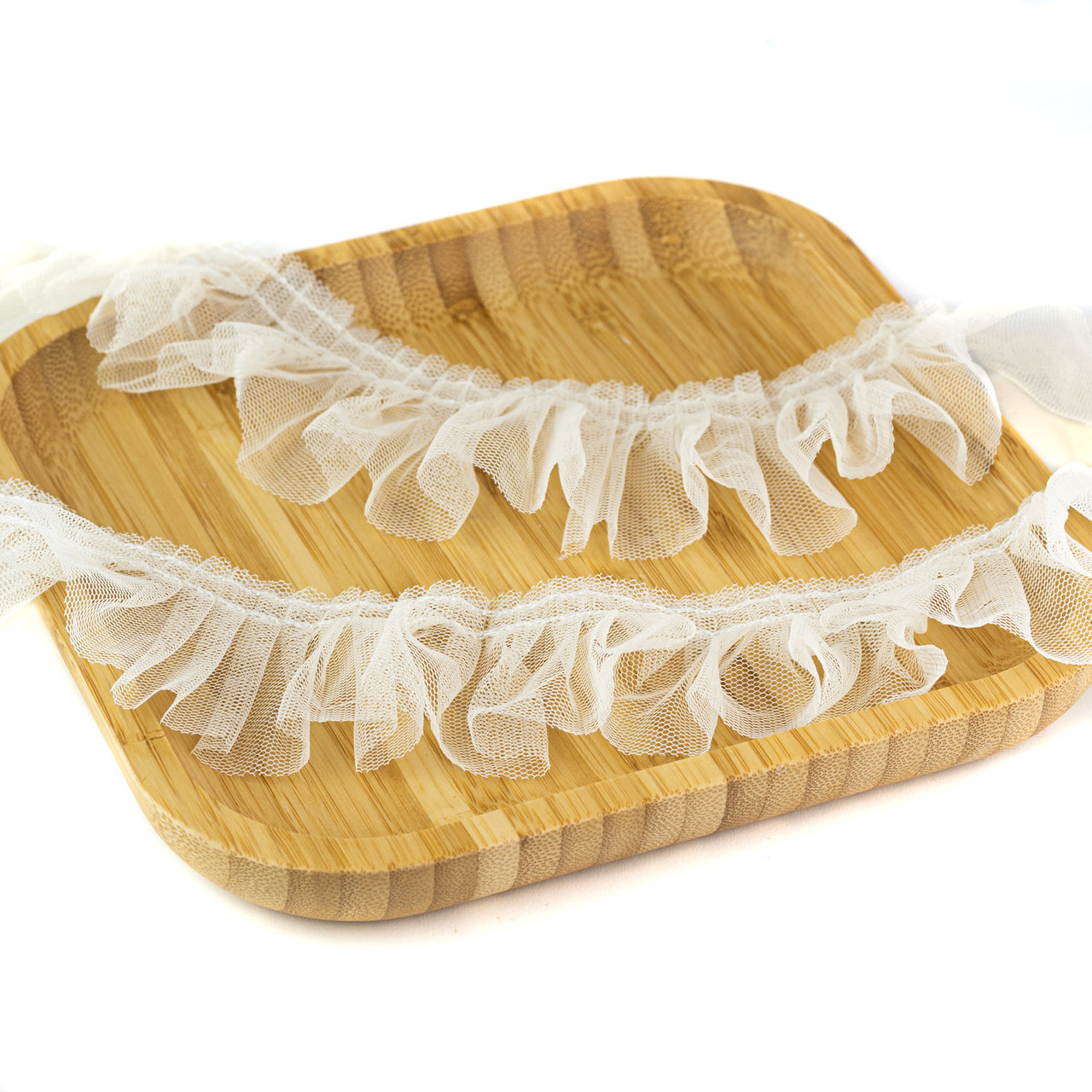 Фатин молочний 5см, відріз 1м FTN001-9, фото 1