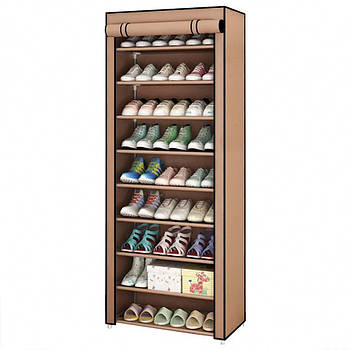 Тканинний шафа для зберігання взуття Shoe Cabinet 160х60х30 см