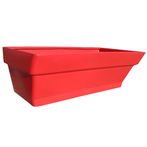 Грядка пластиковая 210 л красная Укрхимпласт (ID#1837314072), цена ...