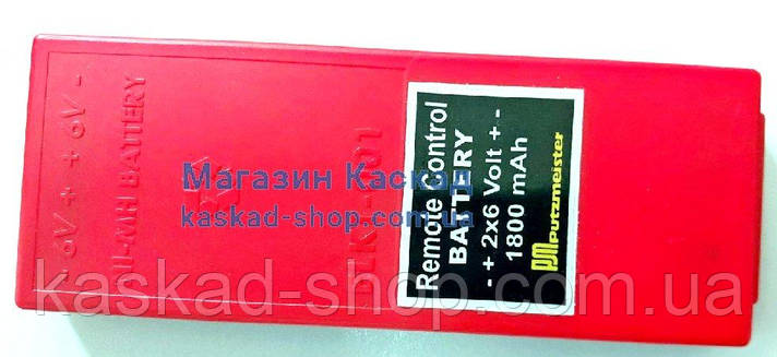 Акумулятор пульта керування Бетонасоса (-+2х6 Volt-1800mAh), фото 1