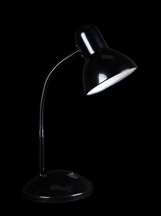 Лампа настільна офісна Чорна лампа на підставці, лампа для школяра NSM-966