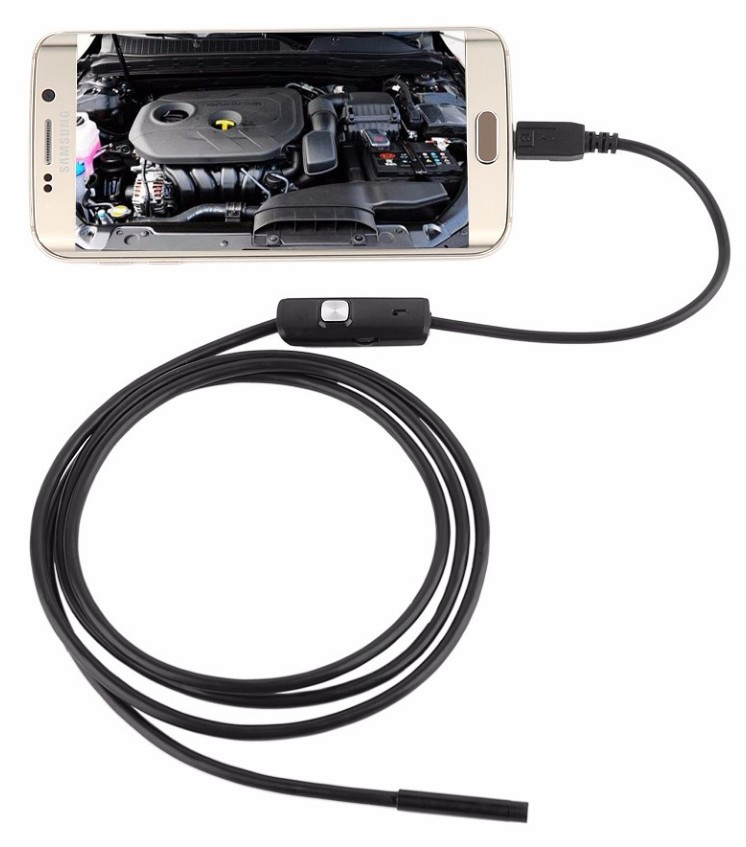 Електронний ендоскоп 7mm довжина 1,5 м для смартфона Android