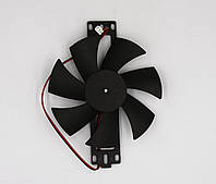 Вентилятор охлаждения платы управления индукционной плиты 18V, размеры 143*110мм, лопасти d110мм, бесщеточный,