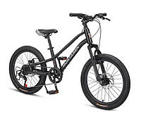 Велосипед 20 дюймов детский Montasen Mountain bike 20" AB03 черный