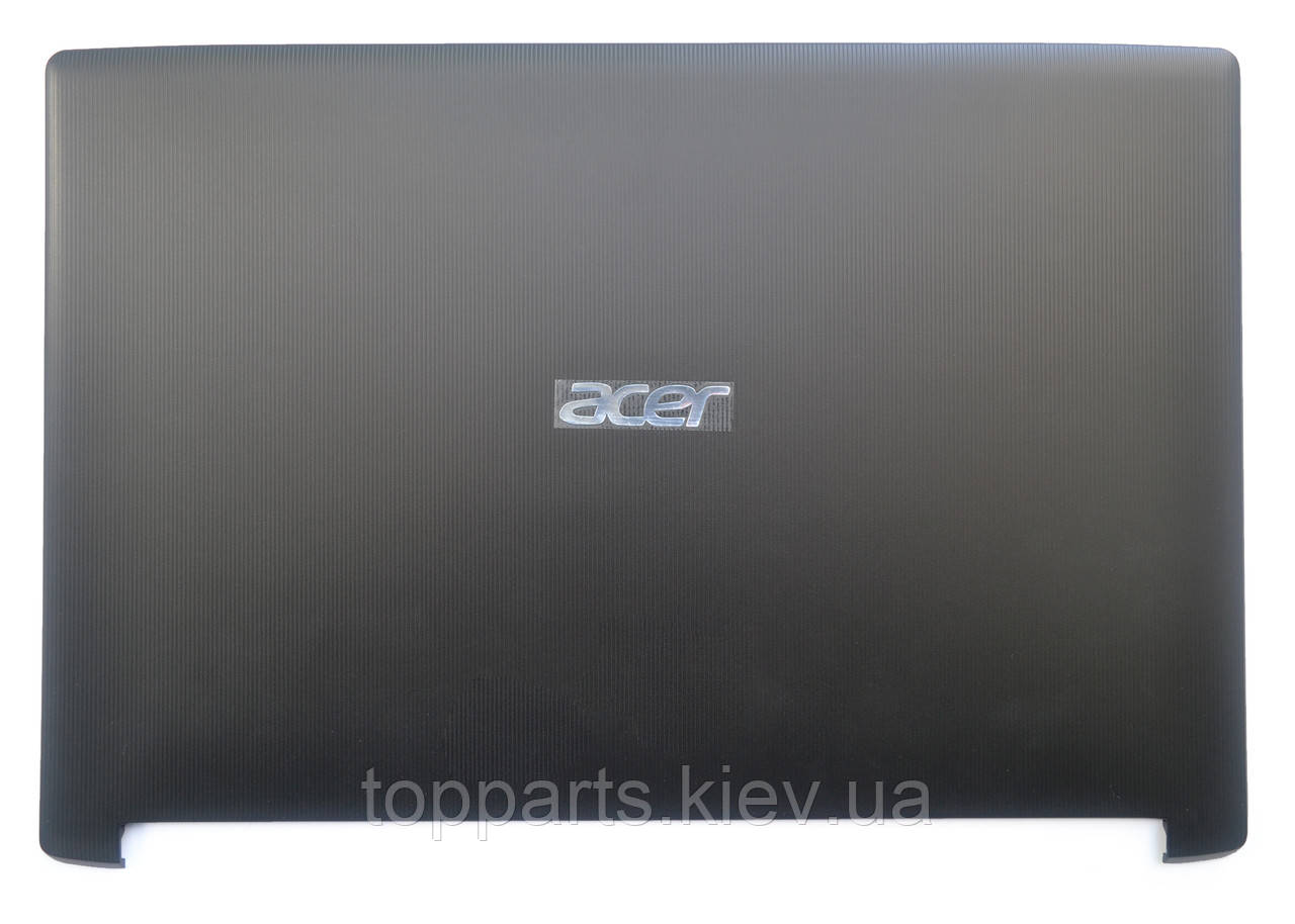 Крышка дисплея для Acer Aspire A315-53, A315-53, A315-53G, A515-41, A515-41G, A515-51, A515-51G чорна (vertical grain)