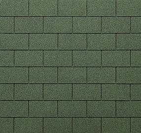 Бітумна черепиця Tegola ECO ROOF RECTANGULAR Mixed Green