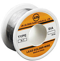 Олово для пайки дріт припій 100 г 0,8 мм 63Sn/37Pb