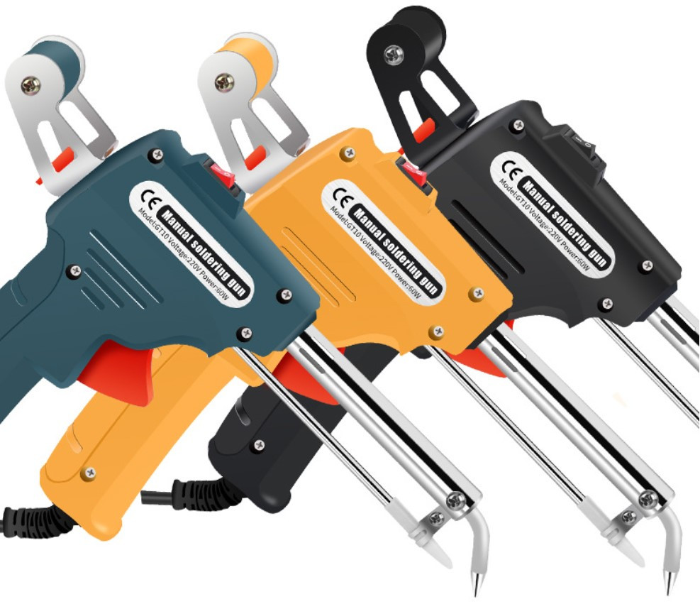 Паяльник з автоматичною подачею припою GT-10 220В 80Вт