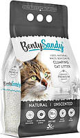 Бентонитовый наполнитель для туалета для кошек Benty Sandy 5 л