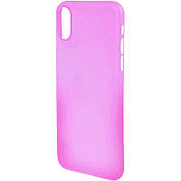 Чехол-накладка TOTO Ultra Thin TPU Case iPhone X Pink