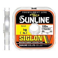 Леска Sunline Siglon V 100м 0,148мм 2кг/4lb 1658-04-97