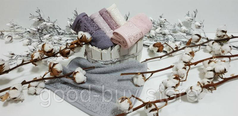 Комплект рушників Cestepe "Shek" Vip cotton - бавовна 6шт 30х50 Tуреччина