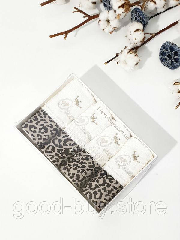 Набір рушників Maison Dor Queen 4шт. 30х50 крем/мокко