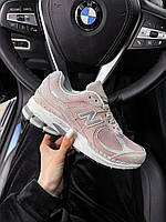 Рожеві кроси жіночі New Balance 2002R. Модне взуття для дівчат Нью Баланс 2002R на щодень., фото 4