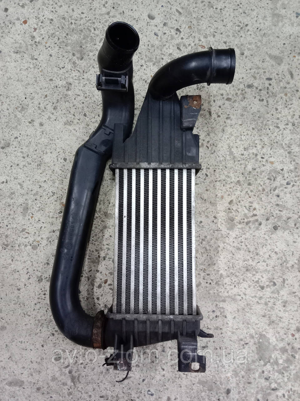 Радіатор інтеркулера Opel Astra H, Опель Астра. 1.7 CDTI. 13128926., фото 1