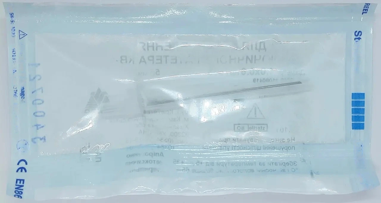 Голка для підключичного катетера Каммед, 1,0х0,6 (КВ 1) G19