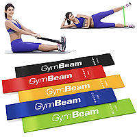 Набор фитнес резинок GymBeam - Resistance, 5 шт / Набор эластических эспандеров / Резинки для тренировок