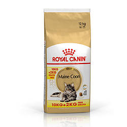 Акція! Корм Royal Canin Maine Сoon Аdult (Роял Канін Мейн Кун Едалт), 10кг+2кг у подарунок!
