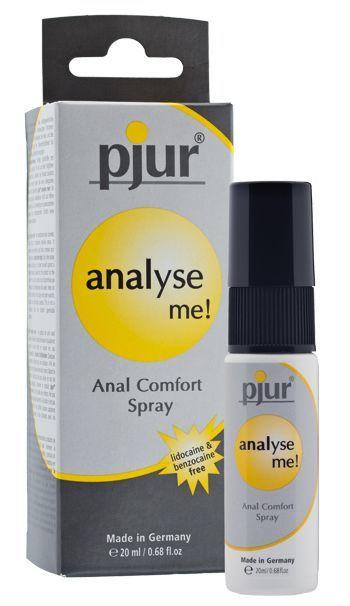 Розслаблювальний анальний спрей pjur analyse me! 20 мл із пантенолом і алое, концентрований  ⁇  Puls69 | Puls69