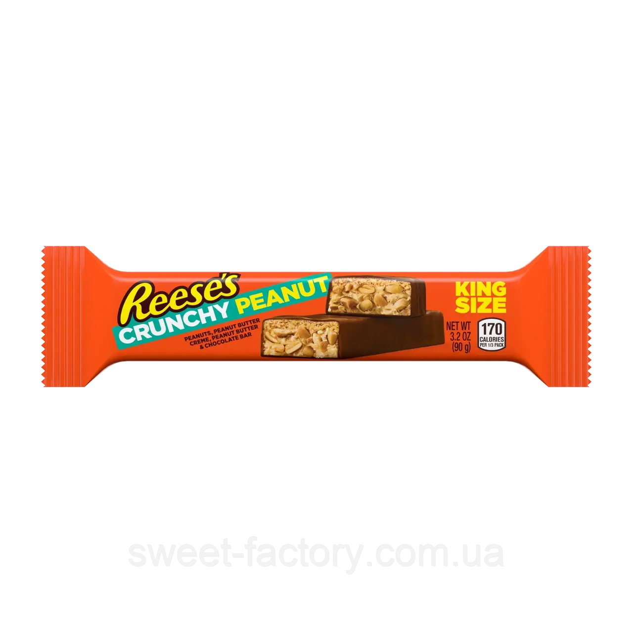 Батончик Reese's Crunchy Peanut 90g, фото 1