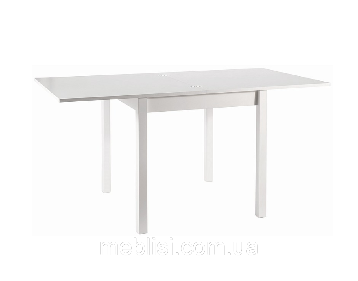 Стол раскладной FLIP 80(160)x80 білий (Польща Signal)