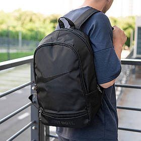 Чоловічий чорний спортивний рюкзак NIKE TREEX молодіжний міський