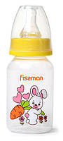 Бутылочка для кормления детская Baby Зайчик 120 мл Fissman DP43976