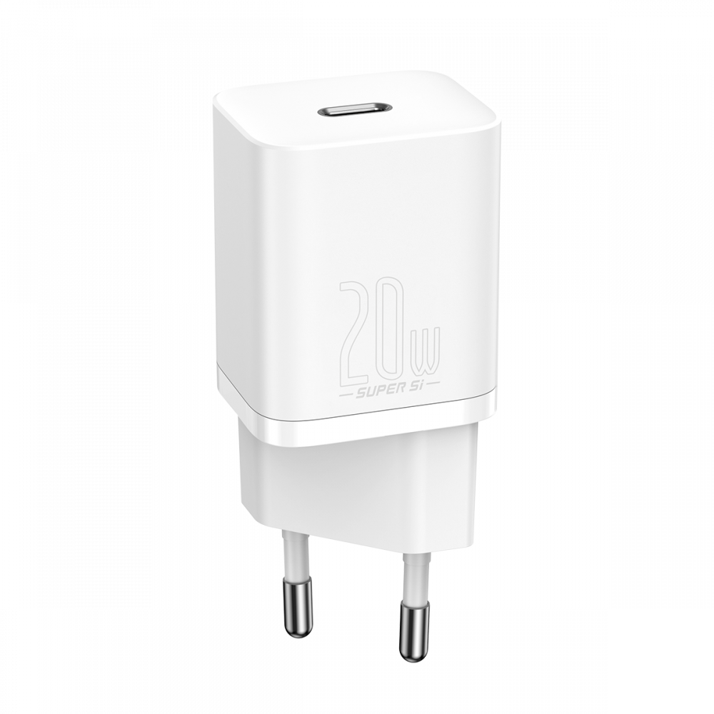 Мережевий зарядний пристрій Baseus PD+Lightning 20W TZCCSUP-B