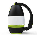 Ліхтар трансформер з павербанком Supretto на акумуляторі 3 в 1 USB (8069), фото 2