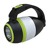 Ліхтар трансформер з павербанком Supretto на акумуляторі 3 в 1 USB (8069), фото 3