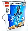 Minecraft лого Меч My World конструктор 1441 деталей, фото 4