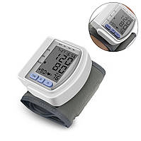 Автоматичний тонометр на зап'ястя Blood Pressure Monitor CK-102S електронний тискомір, сфигмоманометр