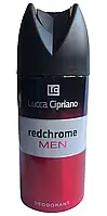 Дезодорант для чоловіків Lucca Cipriano Redchrome Men 150ml Польща