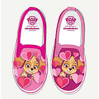 Слипоны для девочек Дисней Paw Patrol оптом, размеры 24-31 , арт. PAW-F-FPSHOES-09