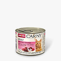 Влажный корм для кошек Animonda Carny Adult Beef, Turkey+Shrimps с говядиной, индейкой и креветками 200 г