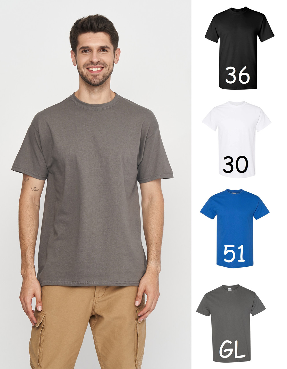 Gildan Heavy Cotton 180 ID 1837443531 200 Prom.ua