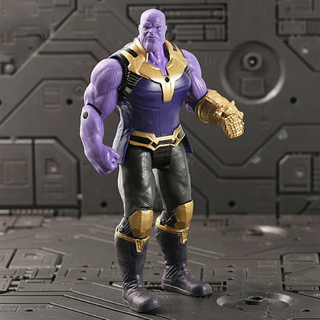 Фігурка Танос Герой Marvel. Thanos іграшка Titan Hero Power FX Port 18 см, фото 2