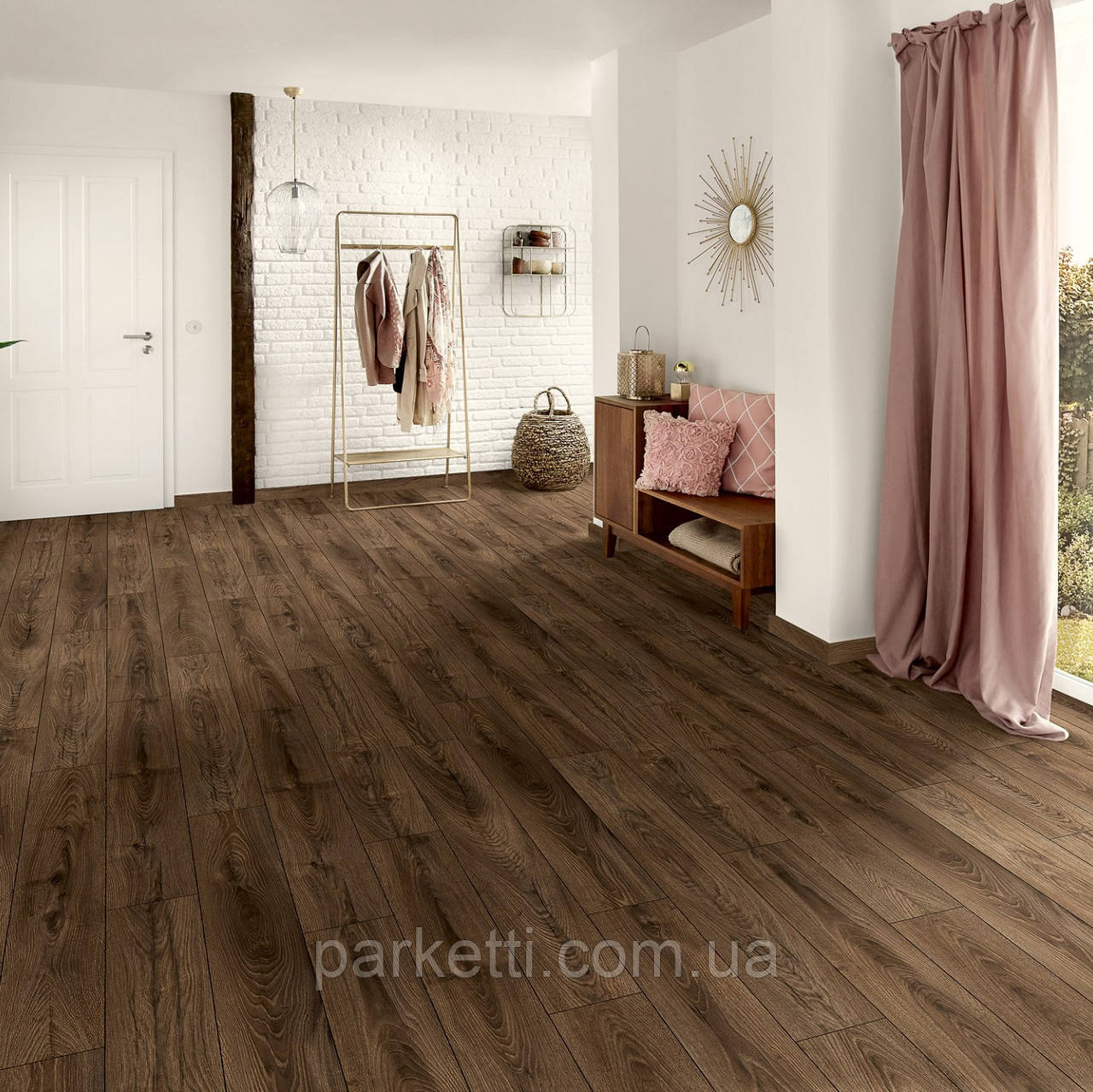 Krono Original Vintage K479 Дуб Еспрессо Капенче (Espresso Carpenter Oak), ламінат