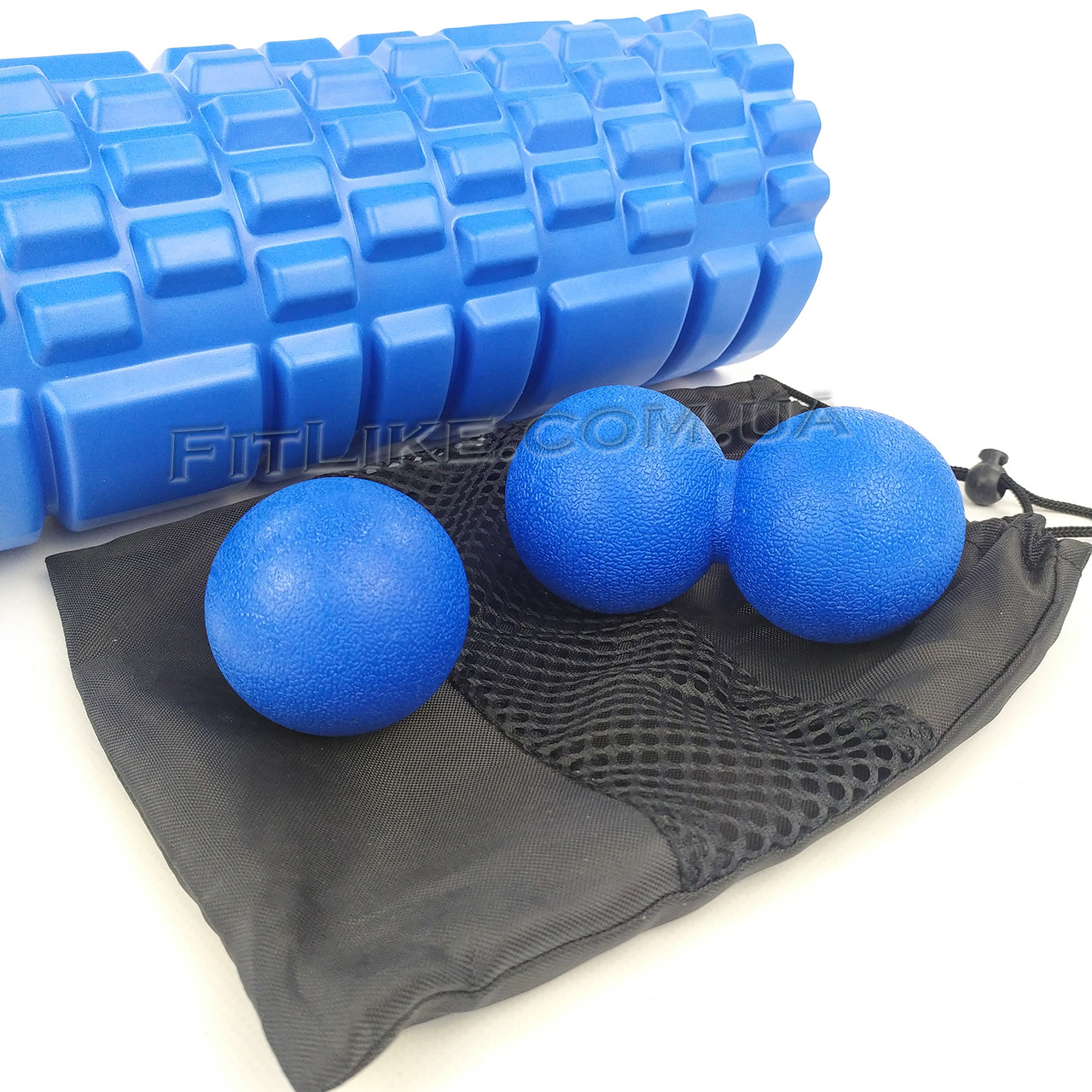 Купить Массажный валик и мячики набор Compact Set 3 в 1 ролик для мфр ...