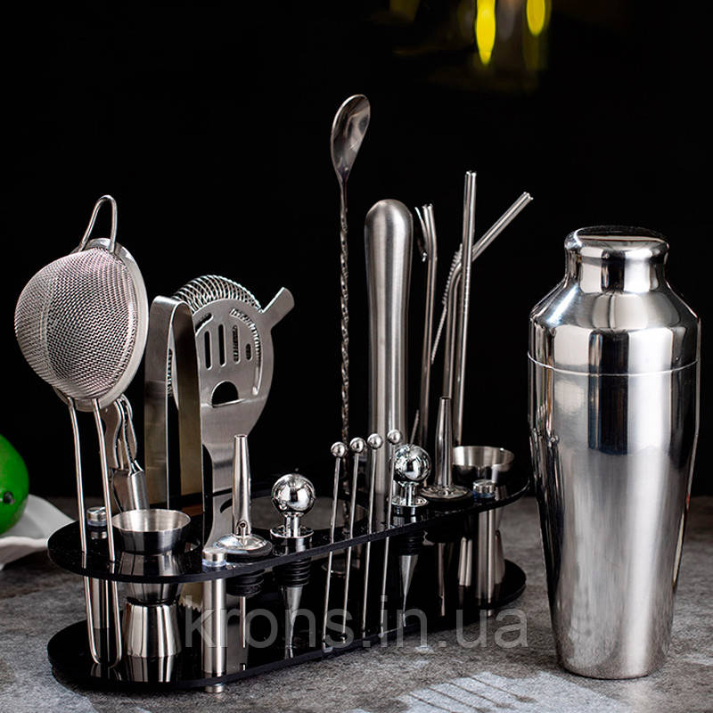 Набір для бару Youchen MC-YKL23 23 предмети для коктейлів, фото 1