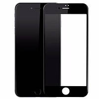 Захисне скло Triplex для iPhone 8 black з повним проклеюванням екрану