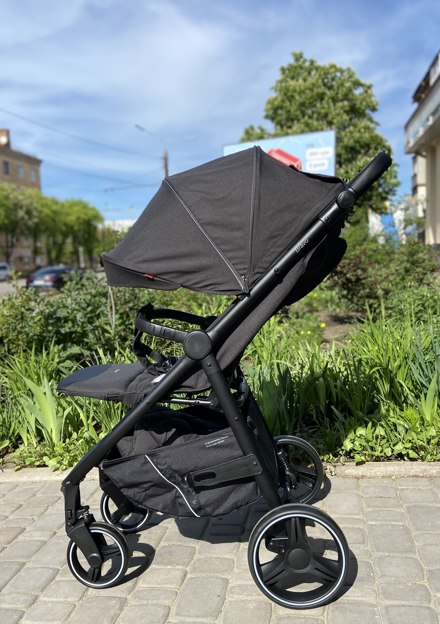 Прогулянкова коляска CARRELLO Bravo CRL-8512 Браво NEW 2023, Pure Black ...
