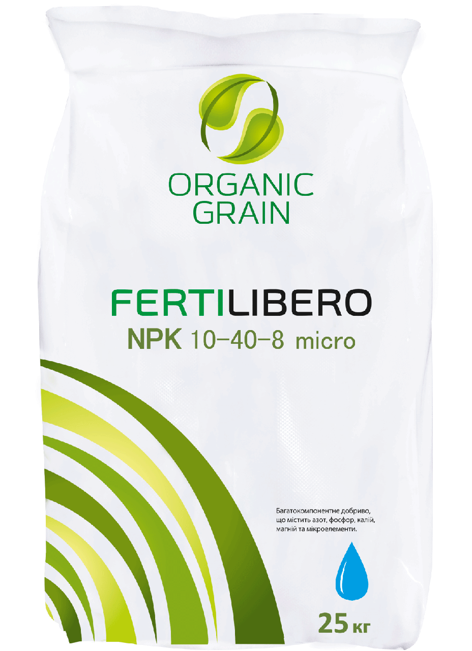 Фертіліберо 10-40-8 25кг