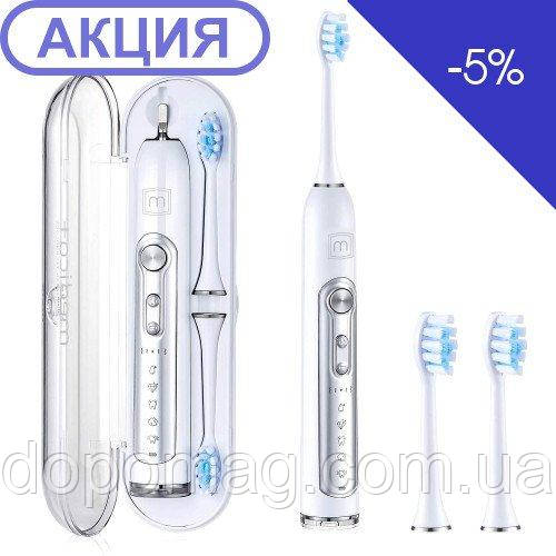 УЛЬТРАЗВУКОВА ЗУБНА ЩЕТКА MEDICA+ PROBRUSH 9.0 (ULTASONIC) White