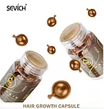 Вітамінні капсули для росту і проти випадіння волосся Sevich, фото 2