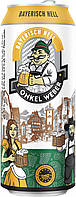 Пиво Onkel Weber Bayerisch Hell світле фільтроване 5.4% 0.5 л