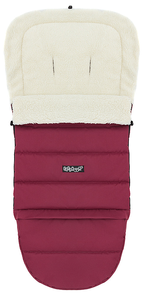 Зимний конверт Babyroom Wool N-20 bordo бордовый