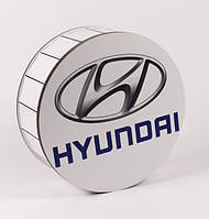 Коробочка кругла "Hyundai"